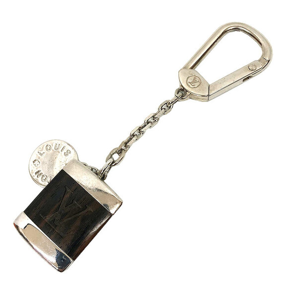 LOUIS VUITTON Key Ring Holder Charm M65337 Porte-Clés Bois Wood